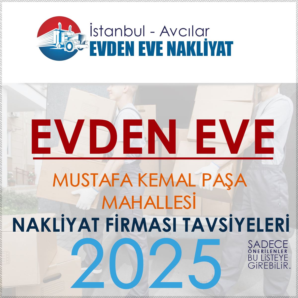 Mustafa Kemal Paşa Evden Eve Nakliyat Firmaları