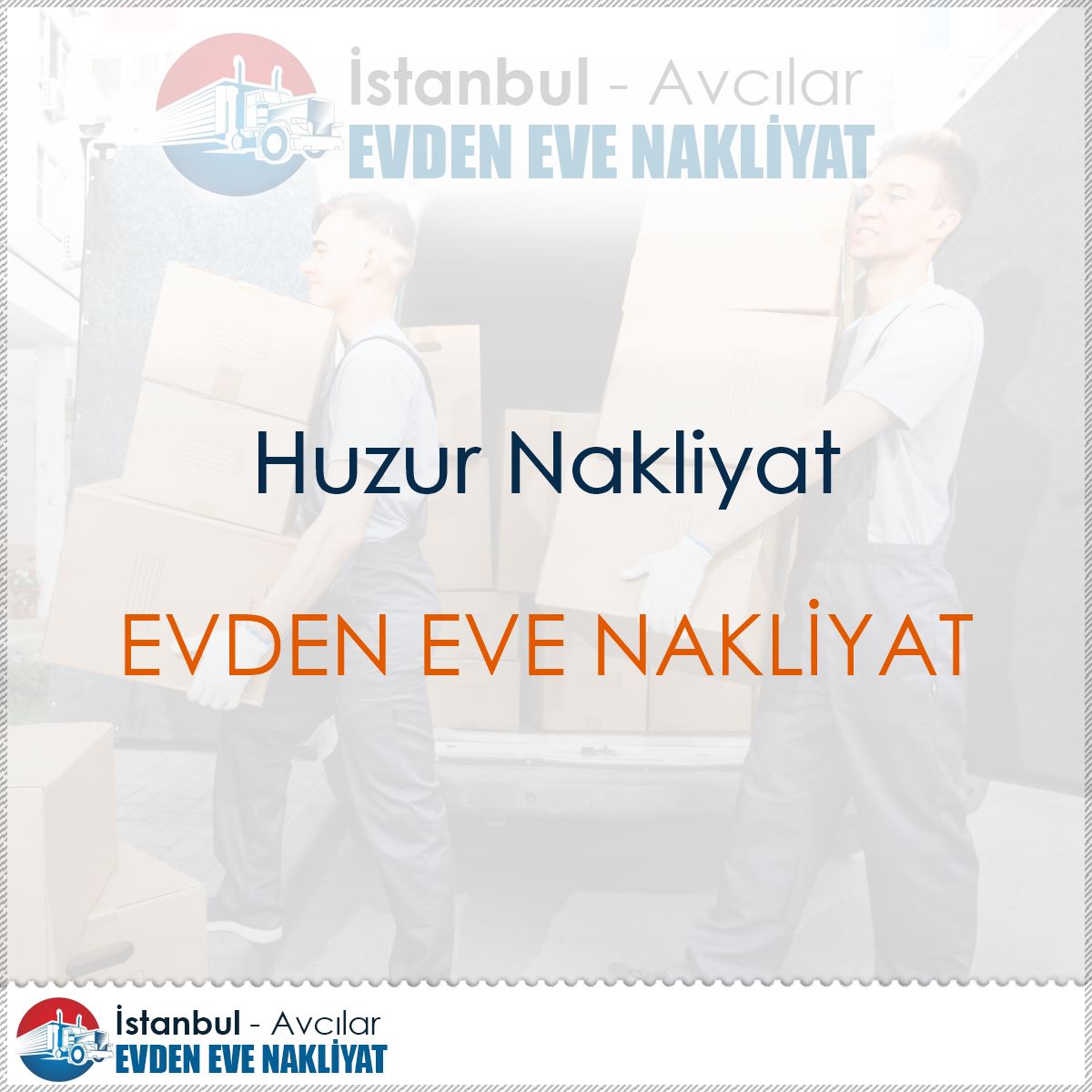 Huzur Nakliyat : Kapak Görseli