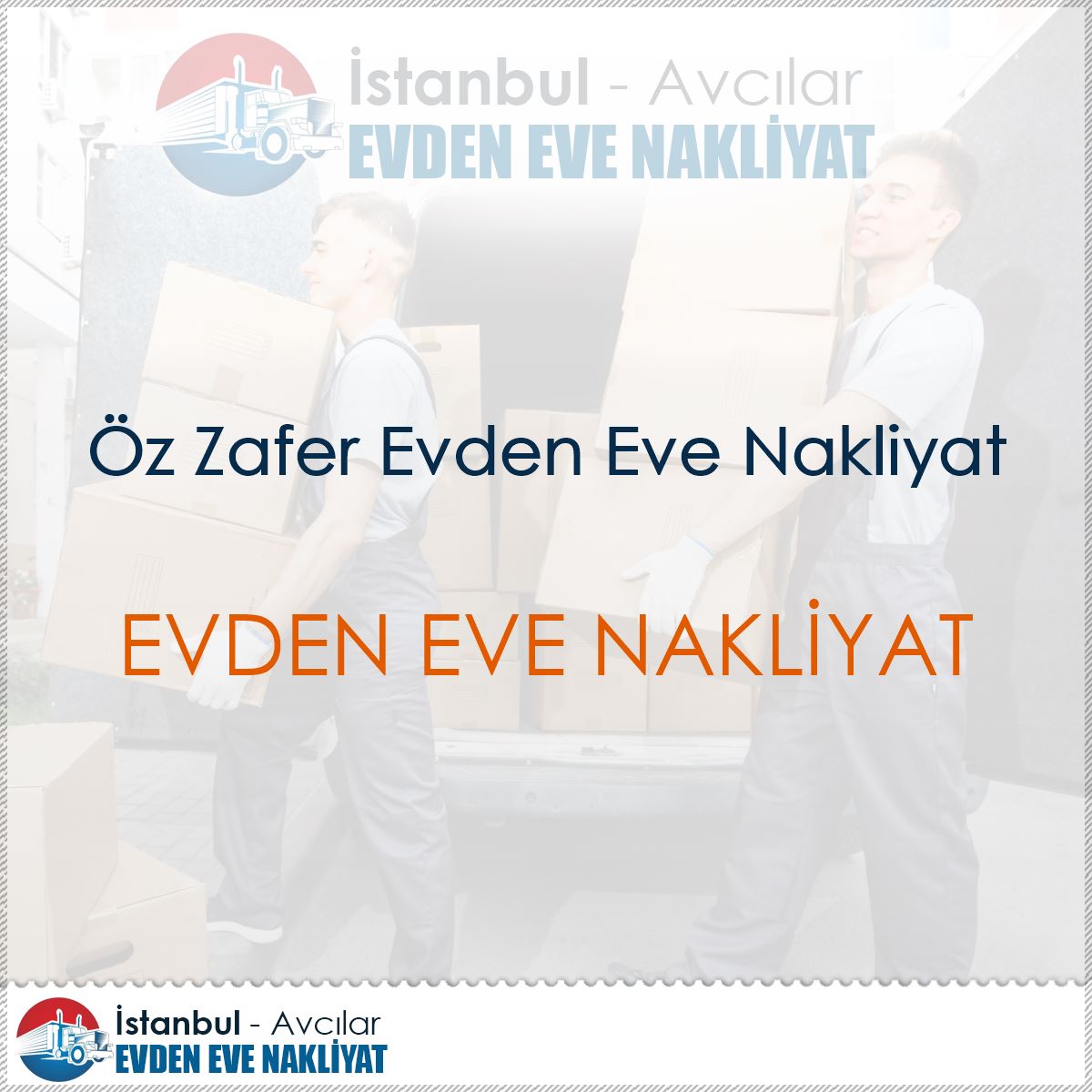 Öz Zafer Evden Eve Nakliyat : Kapak Görseli